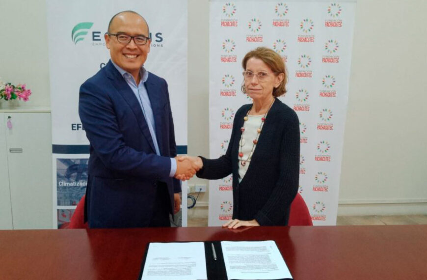 EQUANS Perú y la Fundación Pachacútec firman convenio