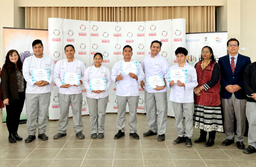Estudiante de Cocina se lleva el primer puesto en la categoría de entradas en el concurso por el “Año Internacional del Mijo 2023″